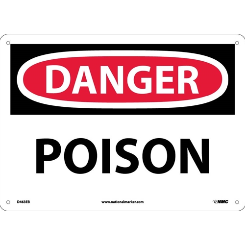 Danger Poison Sign (D463EB)