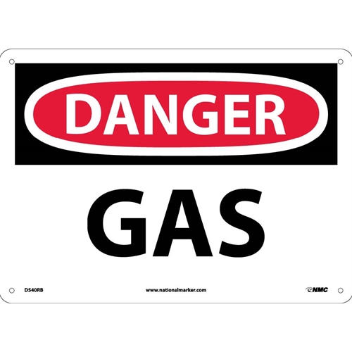 Danger Gas Sign (D540RB)