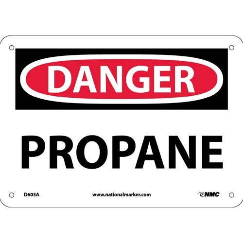 Danger Propane Sign (D603A)