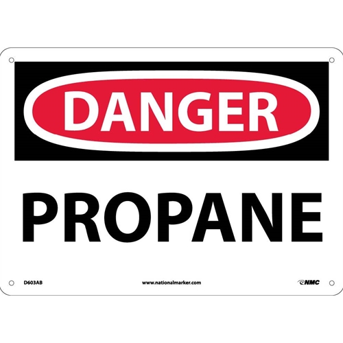 Danger Propane Sign (D603AB)