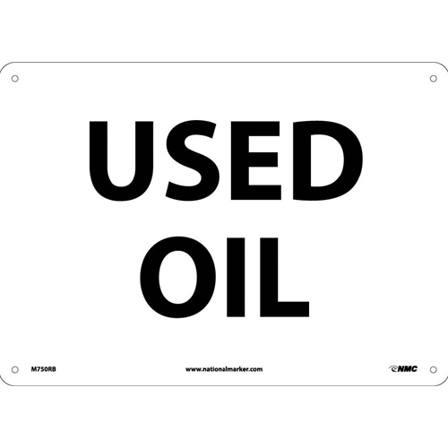 Used Oil Sign (M750RB)