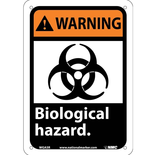 Warning Biological Hazard Sign (WGA5R)
