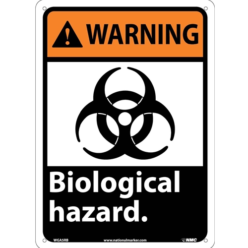 Warning Biological Hazard Sign (WGA5RB)