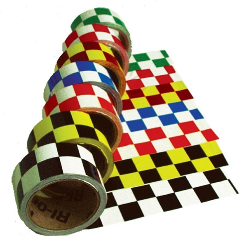 Checkerboard Safety Tape Red/White (CBT20336)