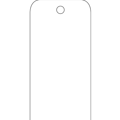 Blank Tag White (RPT51)