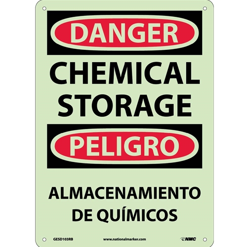 danger-chemical-storage-sign-bilingual-gesd103rb