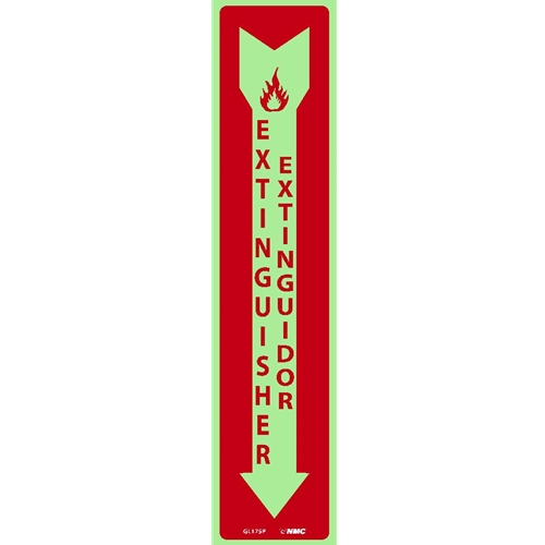 Extinguisher Sign - Bilingual (GL175P)