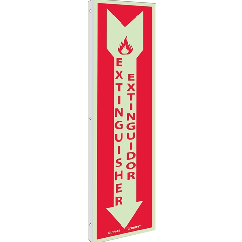 Extinguisher Sign - Bilingual (GLTV45)