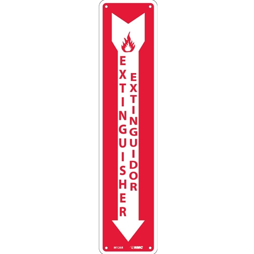 Extinguisher Sign - Bilingual (M126R)