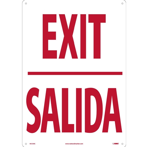 Exit Sign - Bilingual (M353RC)