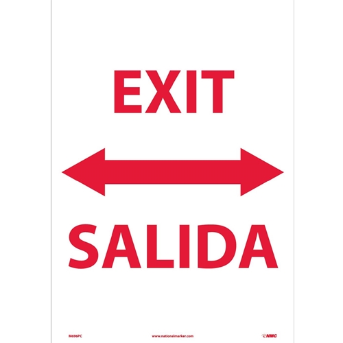 Exit Sign - Bilingual (M696PC)