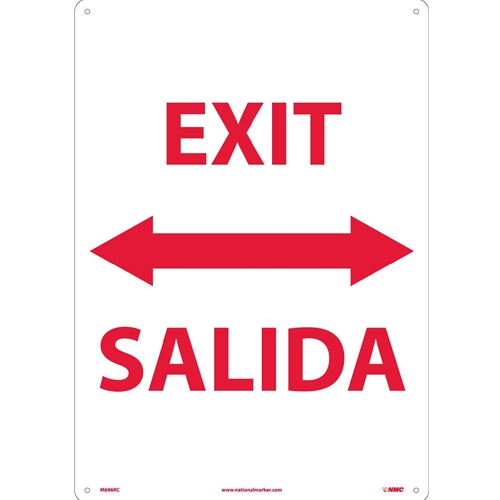 Exit Sign - Bilingual (M696RC)