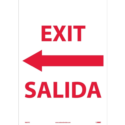 Exit Sign - Bilingual (M697PC)