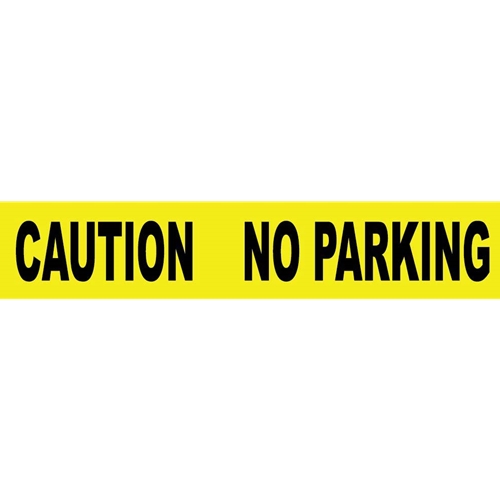 Caution No Parking Printed Barricade Tape (PT23)