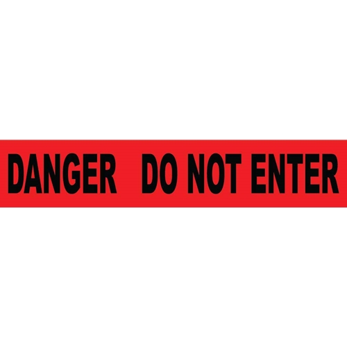 Do Not Enter Printed Barricade Tape (PT25)