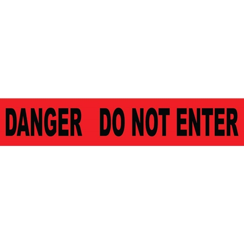 Do Not Enter 2 Mil Printed Barrier Tape (PT25-2ML)