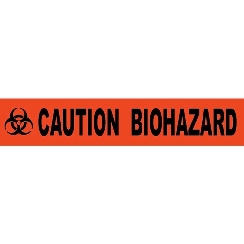 Caution Biohazard Printed Barricade Tape (PT40)