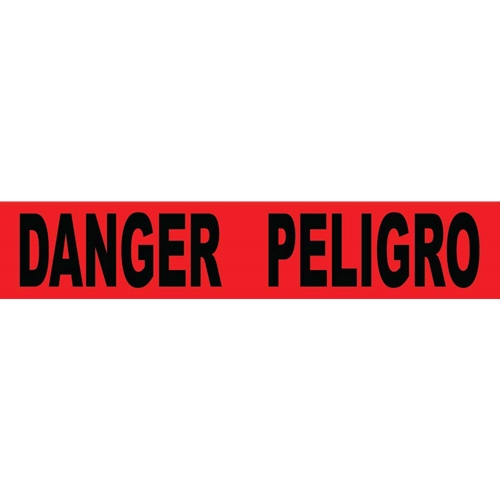 Danger Spanish 2 Mil Printed Barrier Tape (PT54-2ML)