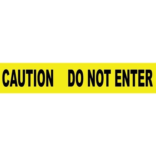 Caution Do Not Enter 2 Mil Printed Barrier Tape (PT9-2ML)