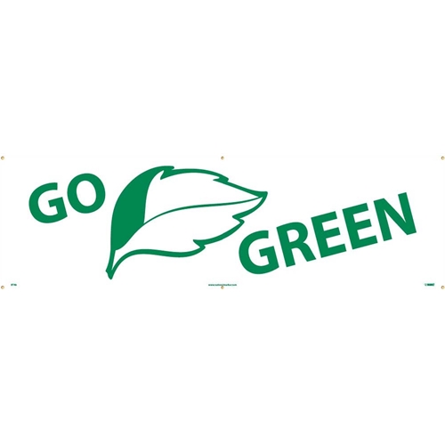 Go Green Banner (BT40)