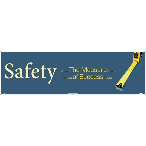 Safety The Measure Of Success Banner (BT46)