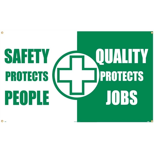 Safety Protects People Banner (BT531)