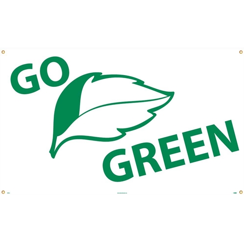 Go Green Banner (BT540)
