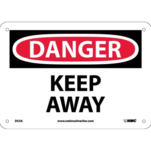 Danger Keep Away Sign (D53A)