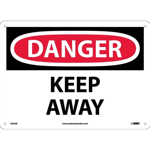 Danger Keep Away Sign (D53AB)