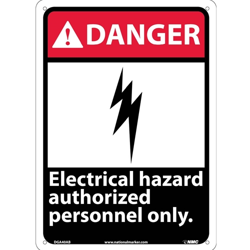 Danger Electrical Hazard Sign (DGA40AB)