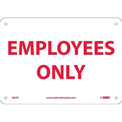Employees Only Sign (M57R)