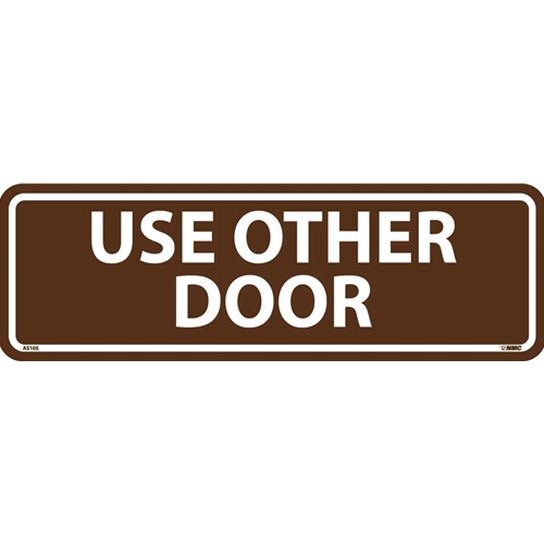 Use Other Door Architectural Sign (AS105)