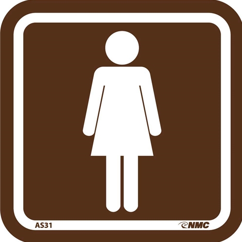 Women Graphic Architectural Sign (AS31)