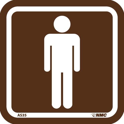 Men Graphic Architectural Sign (AS35)