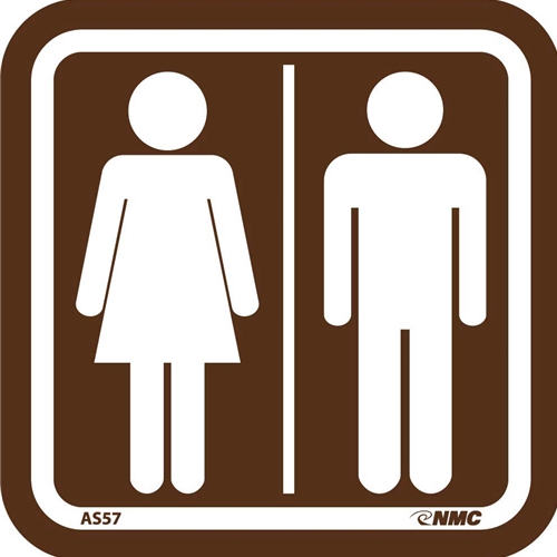 Men/Women Graphic Architectural Sign (AS57)