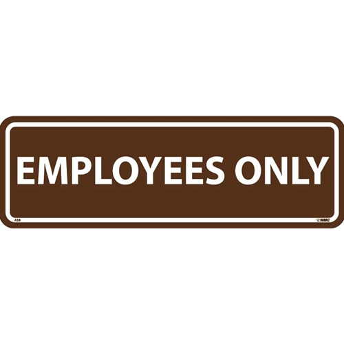 Employees Only Architectural Sign (AS9)