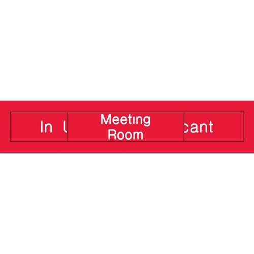 Meeting Room Vacant Engraved Office Occupancy Sign (EN304R)