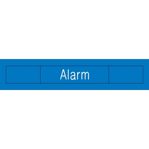 Alarm On Off Engraved Office Occupancy Sign (EN308BL)