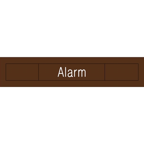 Alarm On Off Engraved Office Occupancy Sign (EN308BN)