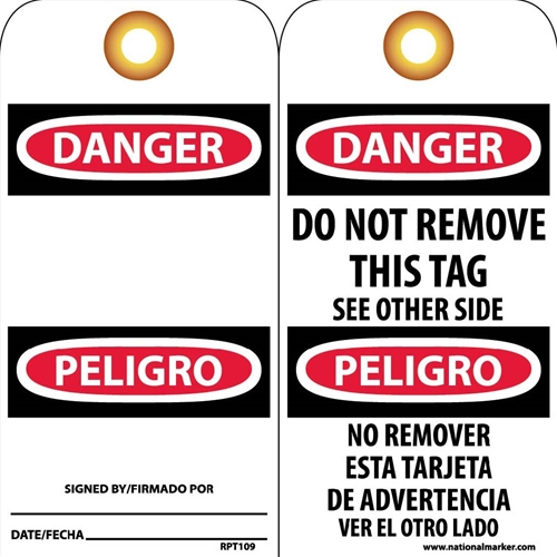 Danger Tag (RPT109G)