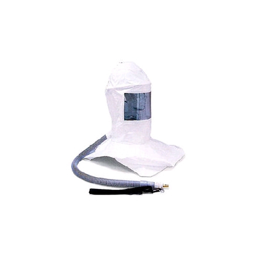 Allegro Disposable Double Bib Hard Hat Hood