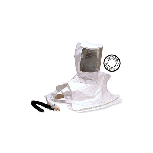 Allegro Double Bib Maintenance Free Tyvek Hood w/LP Flow Adapter & Suspension