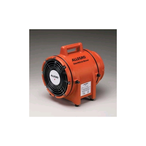 Allegro 8 in COM-PAX-IAL Blower with Canister, DC Model - 15' Ducting