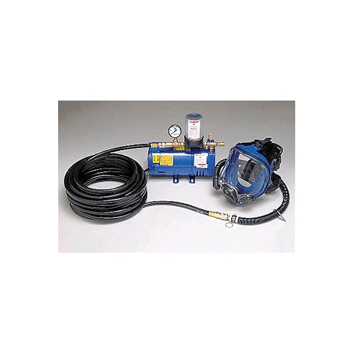 Allegro Full Mask Low Pressure Respirator Systems - 2 Worker, 100' Hose
