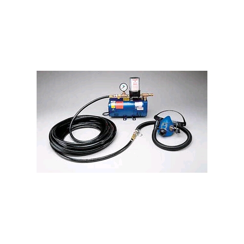 Allegro Half Mask Low Pressure Respirator Systems - 2 Worker, 100' Hose