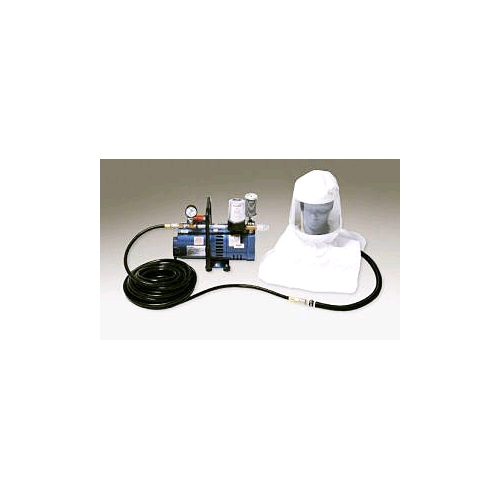 Allegro Tyvek Hood Low Pressure Respirator Systems - 2 Worker, 50' Hose