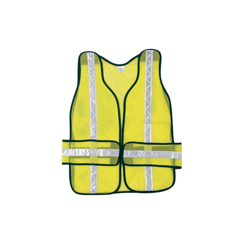 Safety Vest with 1-3/8" Reflective Tape, Tear-Away