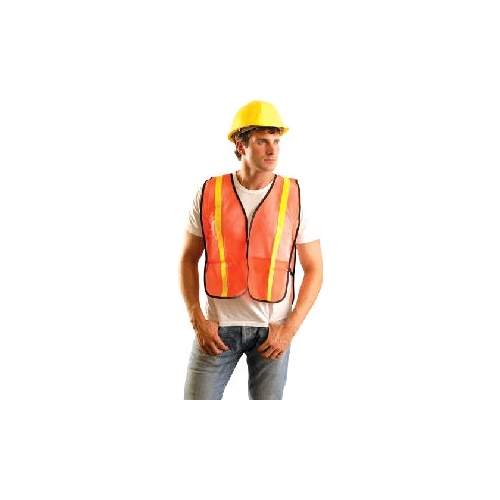 OccuLux NON-ANSI Glossy Tape Mesh Vest
