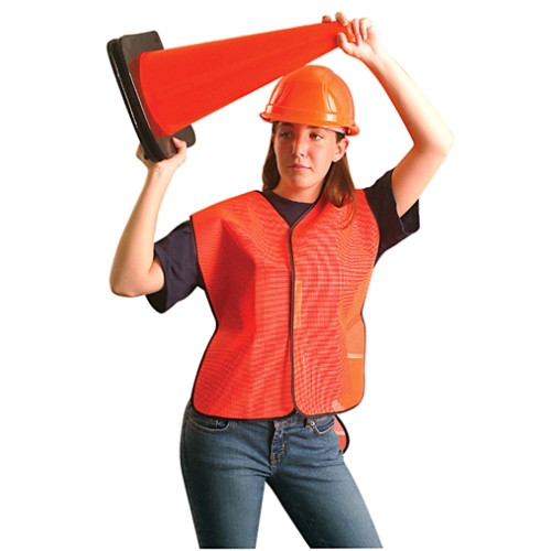 OccuLux NON-ANSI No Tape PVC Coated Mesh Vest