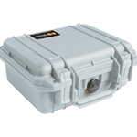 Pelican™ 1200 Case with Foam (Silver)